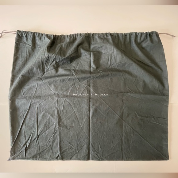 Proenza Schouler Kiri Black Leather Doctor’s Bag Top Handle Goat Hair Satchel - Picture 14 of 15